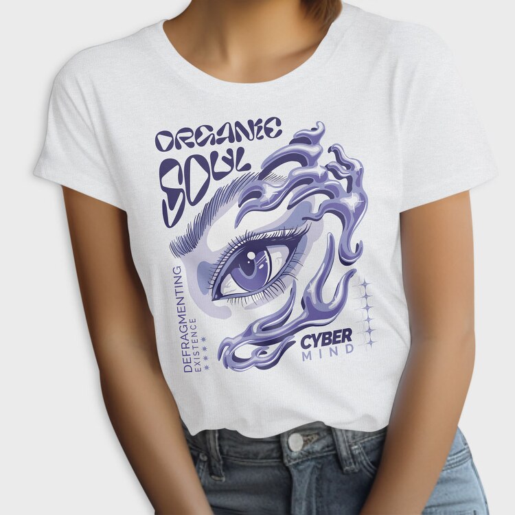 Y3K Dreaming Soul Cyber Mind Organic, Tricou Femei