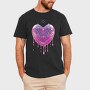 Y3K Dripping Heart Melt, Tricou Barbati (Unisex)