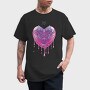 Y3K Dripping Heart Melt, Tricou Barbati (Unisex)