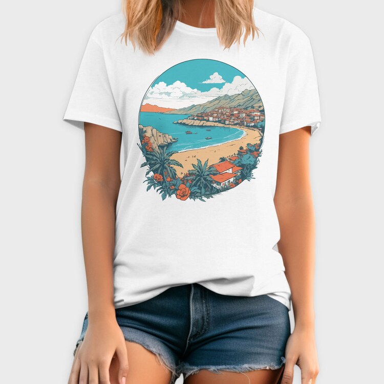 Albania Scenic Landscape, Tricou Barbati (Unisex)
