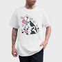 Cute Cow Eating Grass, Tricou Barbati (Unisex)