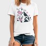 Cute Cow Eating Grass, Tricou Barbati (Unisex)