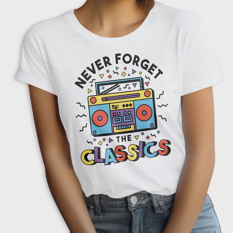 Never Forget Classic, Tricou Femei
