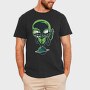 Alien On Planet, Tricou Barbati (Unisex)