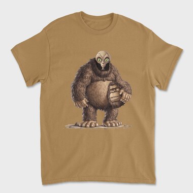 Alien Bigfoot Costume, Tricou Barbati (Unisex)