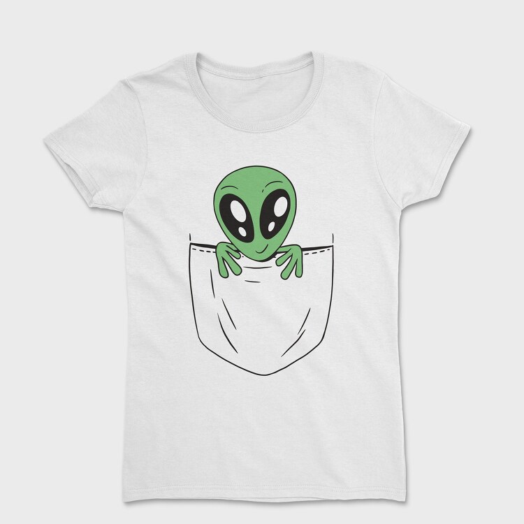 Tricou Femei, Alien Pocket