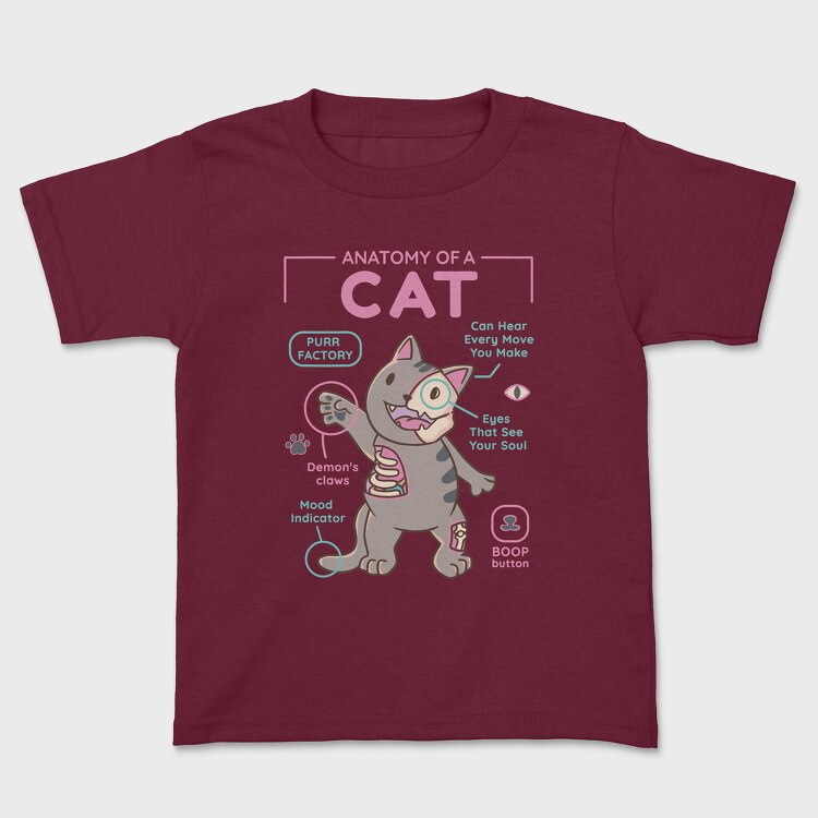 Anatomy of a Cat, Tricou Copii