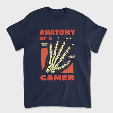 Anatomy of a Gamer, Tricou Barbati (Unisex)