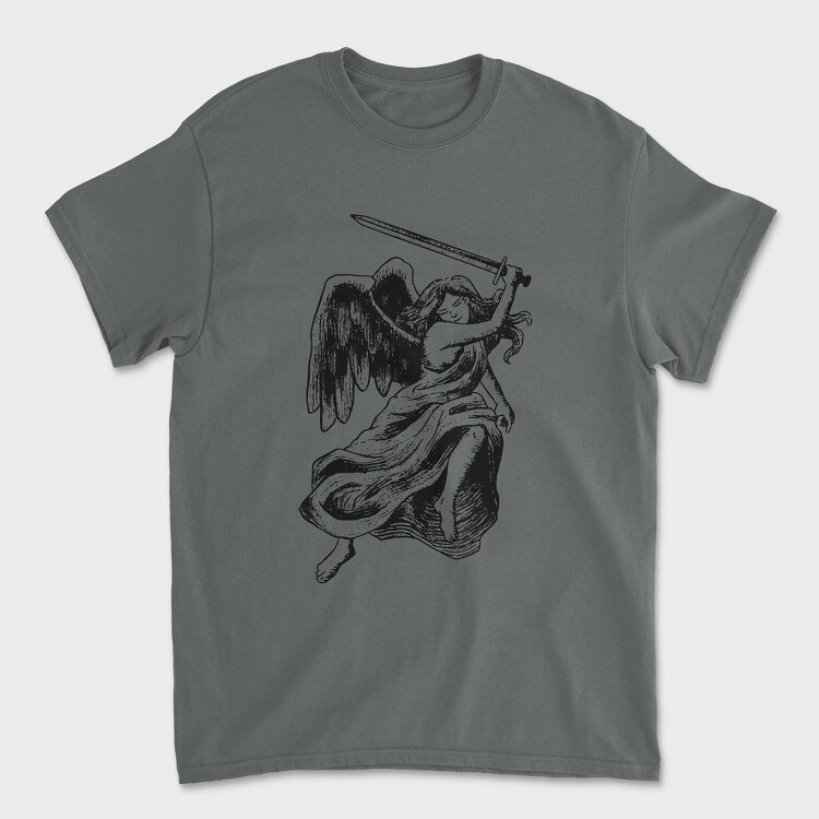 Tricou Barbati (Unisex), Angel Sword