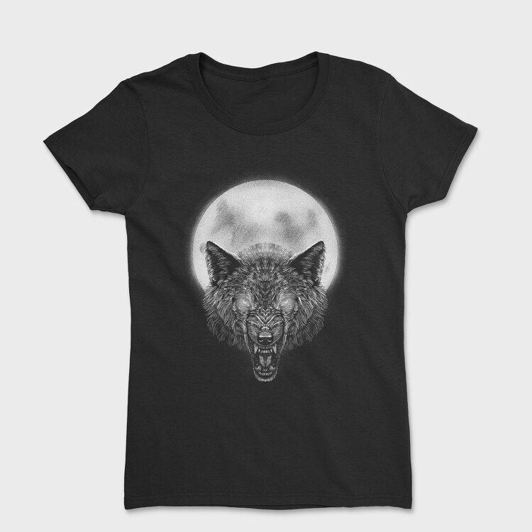 Angry Wolf Moon, Tricou Femei