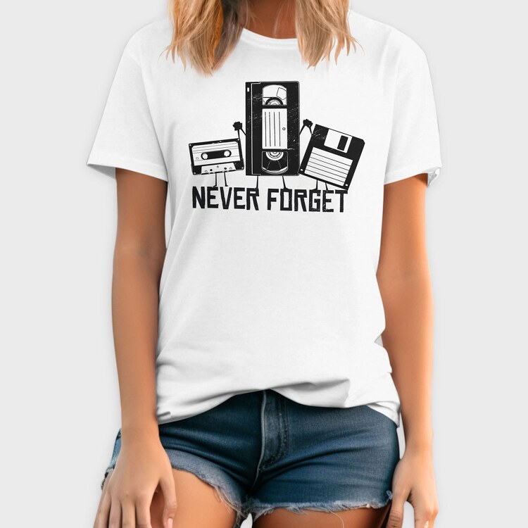 Never Forget, Tricou Barbati (Unisex)