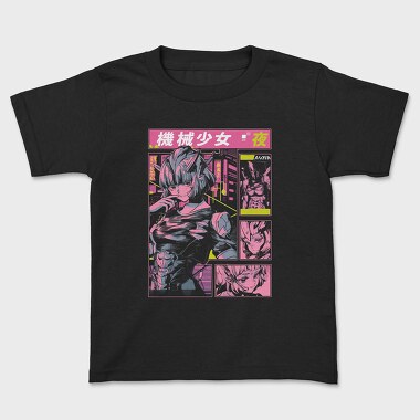 Anime Girl Robot, Tricou Copii