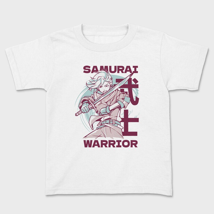 Tricou Copii, Anime Samurai Warrior