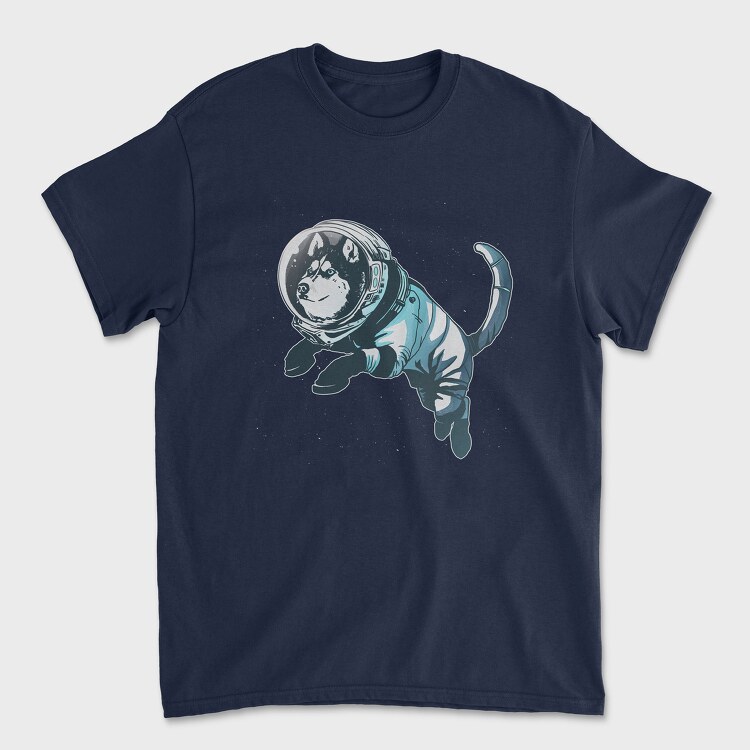 Tricou Barbati (Unisex), Astronaut Husky