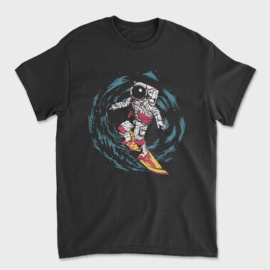 Tricou Barbati (Unisex), Astronaut Surf space