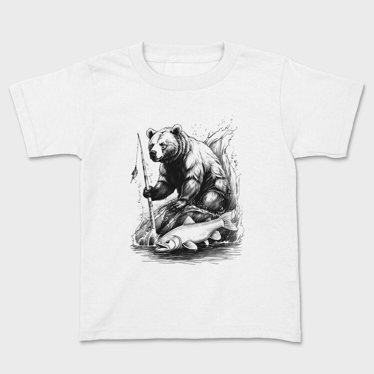 Bear Fishing, Tricou Copii