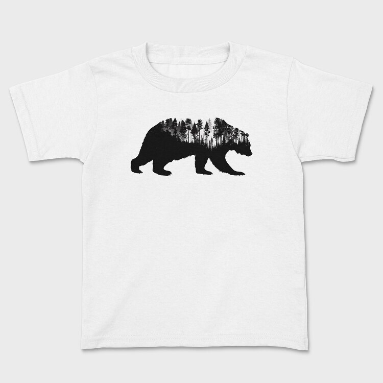 Tricou Copii, Bear Forest