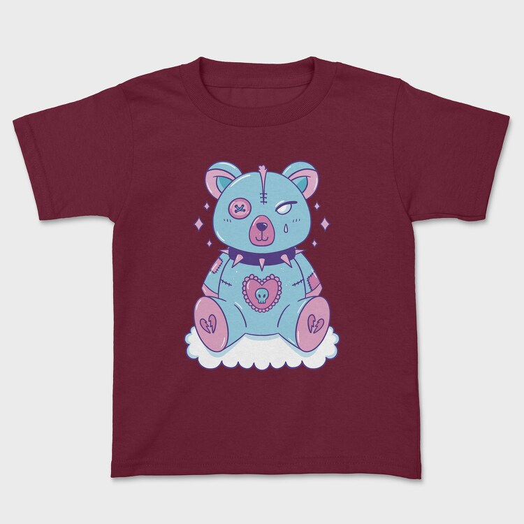 Bear Patchwork, Tricou Copii