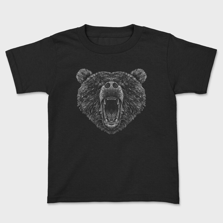 Tricou Copii, Bear Roaring