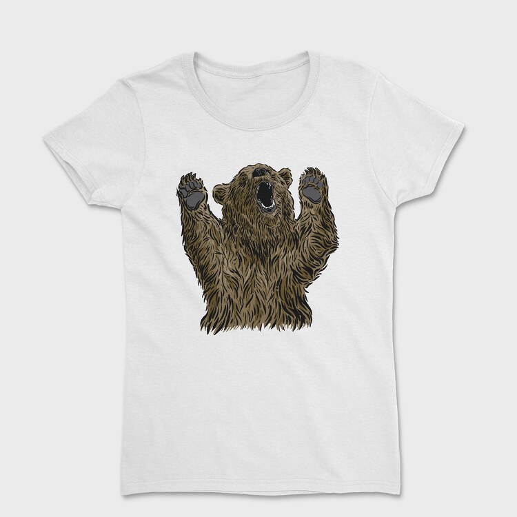 Bear With Hands Up, Tricou Femei