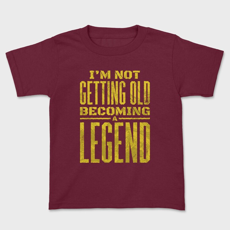 Tricou Copii, Becoming a Legend