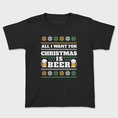 Beer Ugly Sweater 2, Tricou Copii