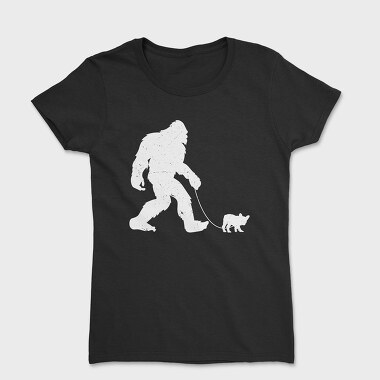 Tricou Femei, Bigfoot French Bulldog