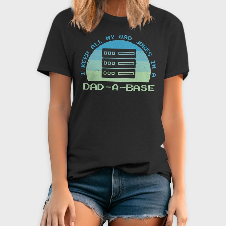 Dad Jokes Technology Sunset, Tricou Barbati (Unisex)