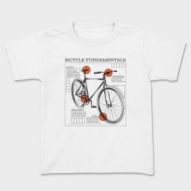 Bike Fundamentals, Tricou Copii