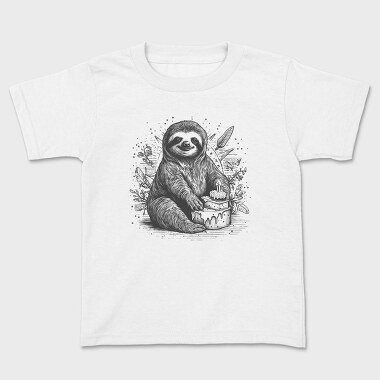 Birthday Sloth, Tricou Copii