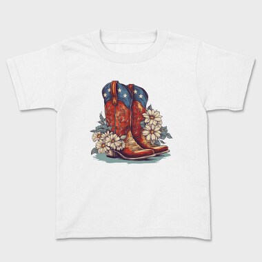 Boots Flowers, Tricou Copii