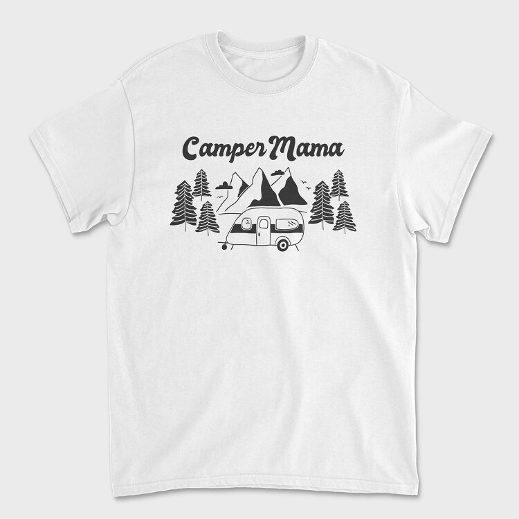 Camper Mama, Tricou Barbati (Unisex)