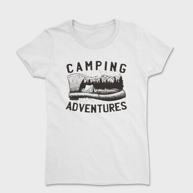 Camping Axe Adventure, Tricou Femei