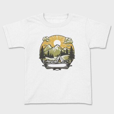 Camping Sunset, Tricou Copii