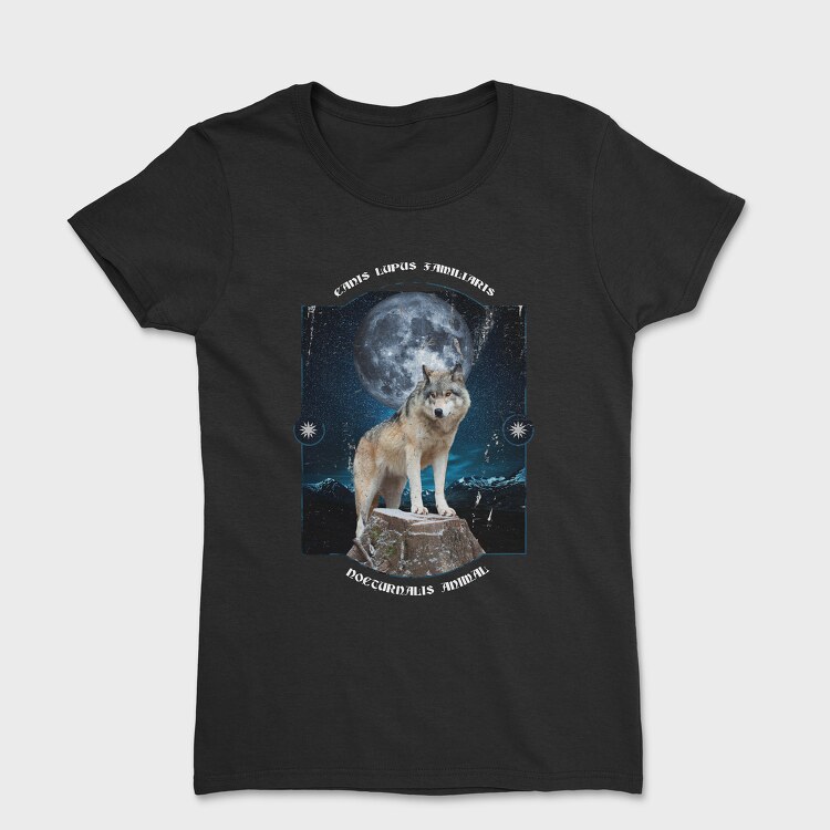 Tricou Femei, Canis Lupus Familiaris