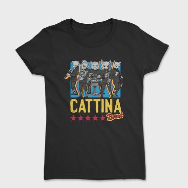 Tricou Femei, Cat Band