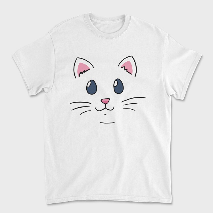 Cat Face, Tricou Barbati (Unisex)