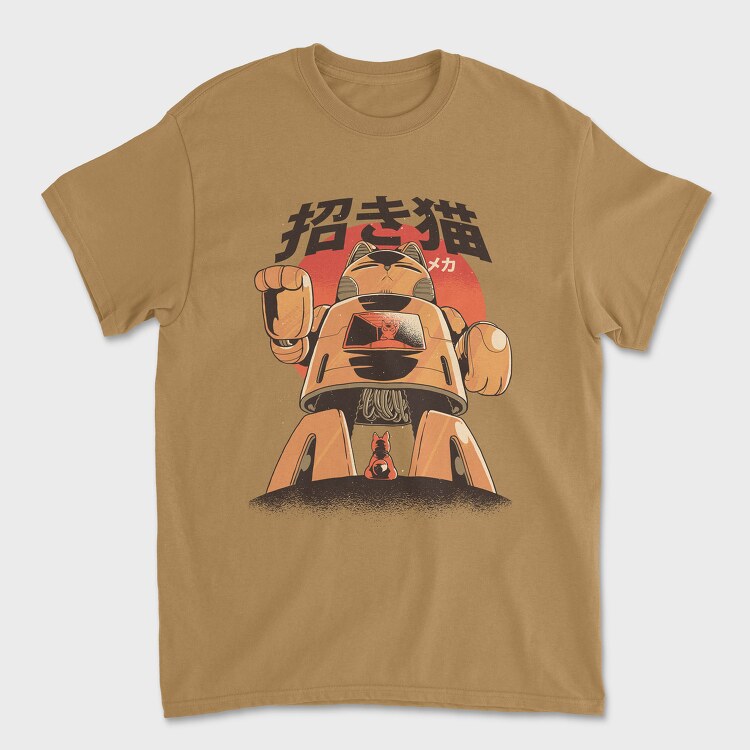 Tricou Barbati (Unisex), Cat Mecha