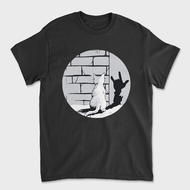 Cat Rock Sign Shadow, Tricou Barbati (Unisex)