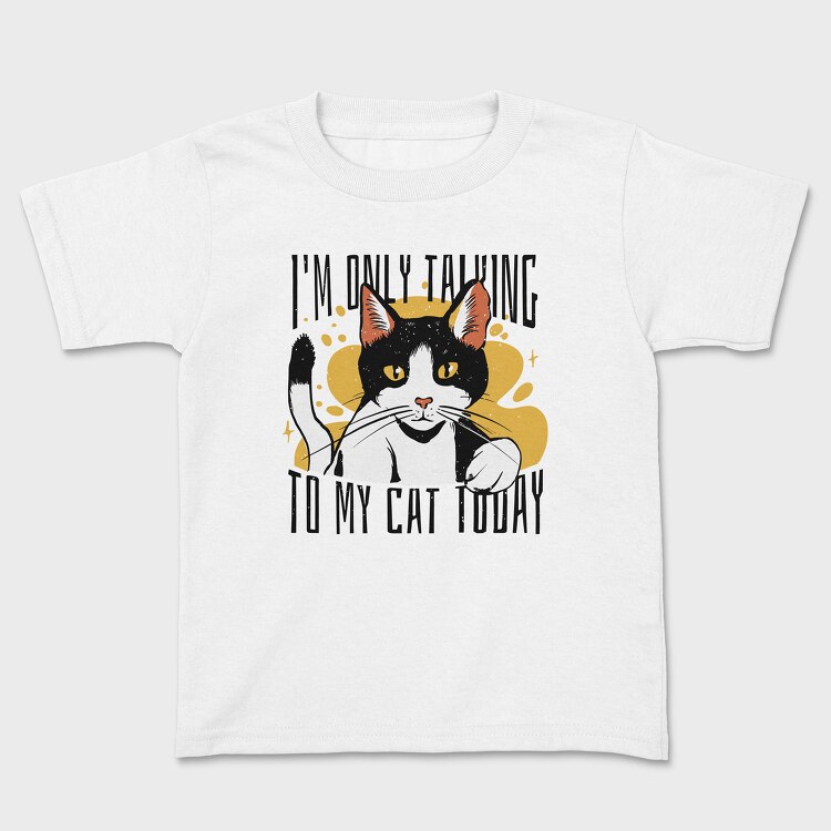 Tricou Copii, Cat Talk