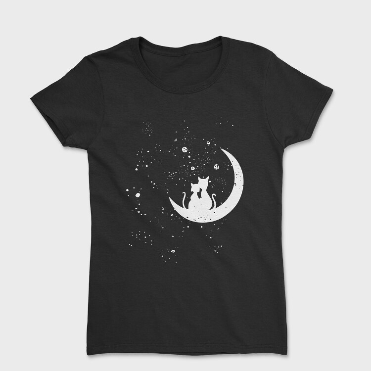 Cats Love Moon, Tricou Femei