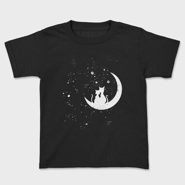 Cats Love Moon, Tricou Copii