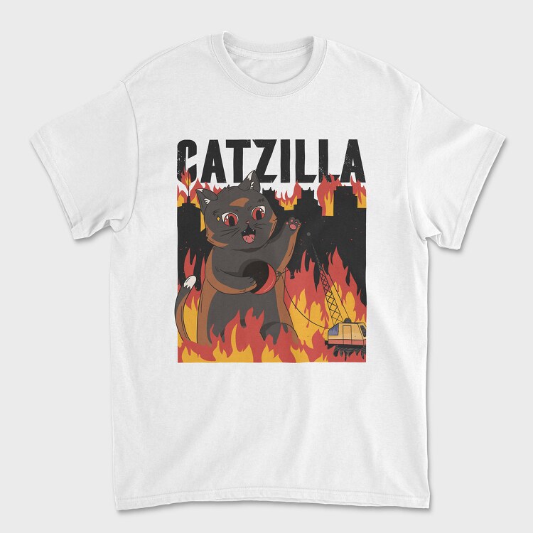 Tricou Barbati (Unisex), Catzilla