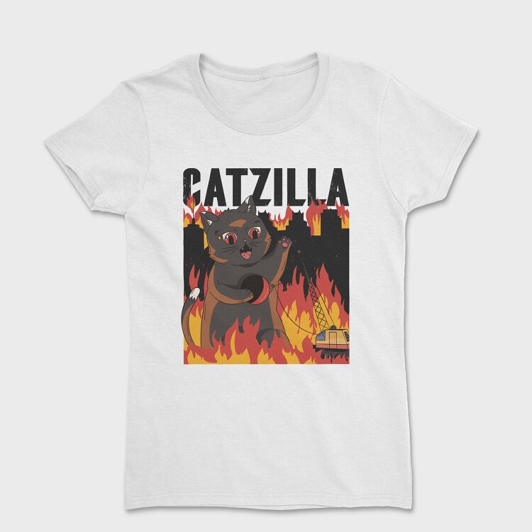 Tricou Femei, Catzilla