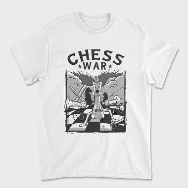 Tricou Barbati (Unisex), Chess War