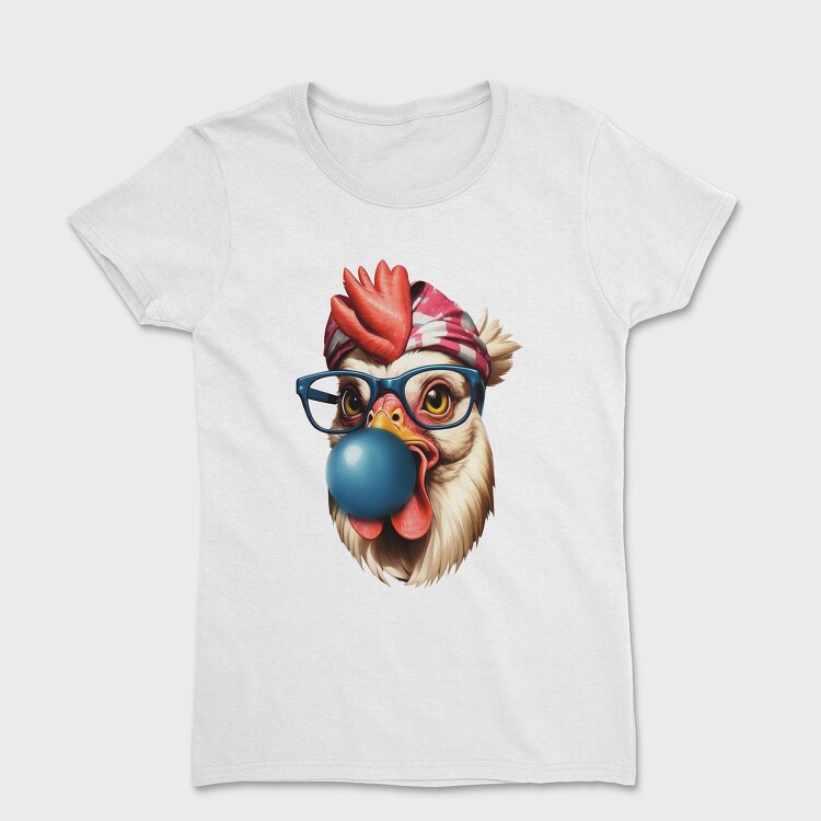 Tricou Femei, Chicken Bubblegum