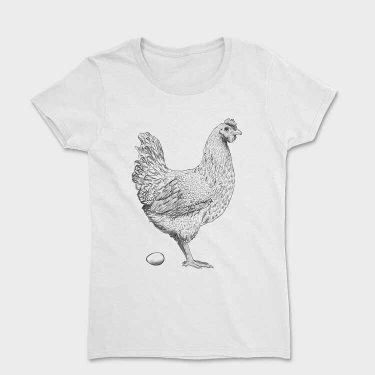 Tricou Femei, Chicken Egg