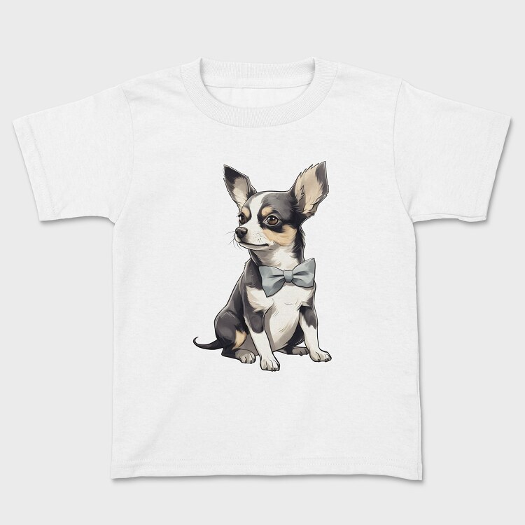 Tricou Copii, Chihuahua Bow