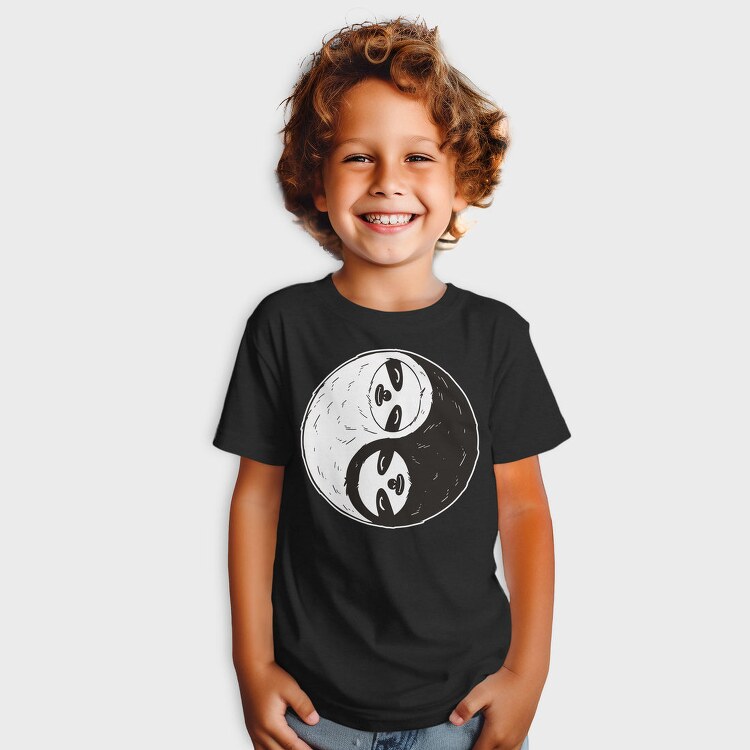 Yin And Yang Sloth, Tricou Copii