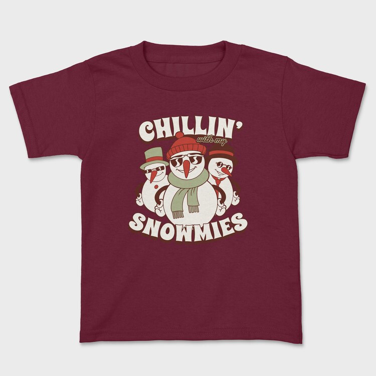 Tricou Copii, Chillin Snowmies